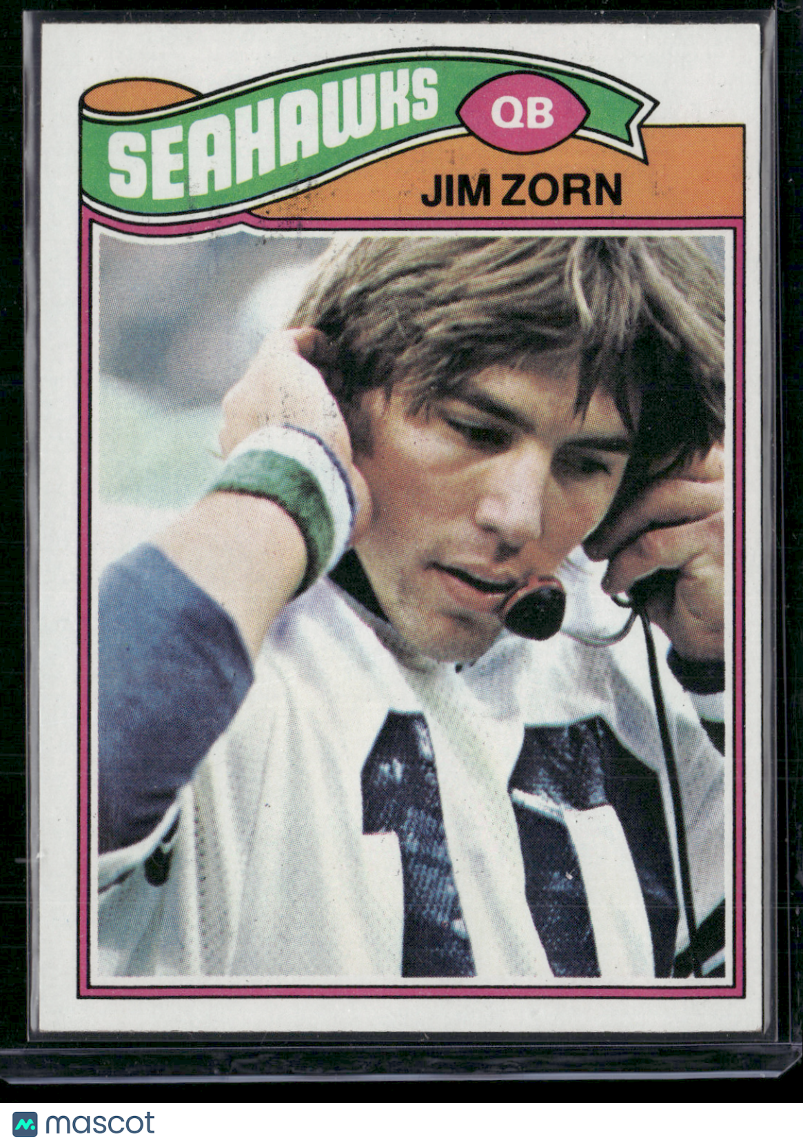 1977 Topps JIM ZORN #65 Grain Raise (EX)