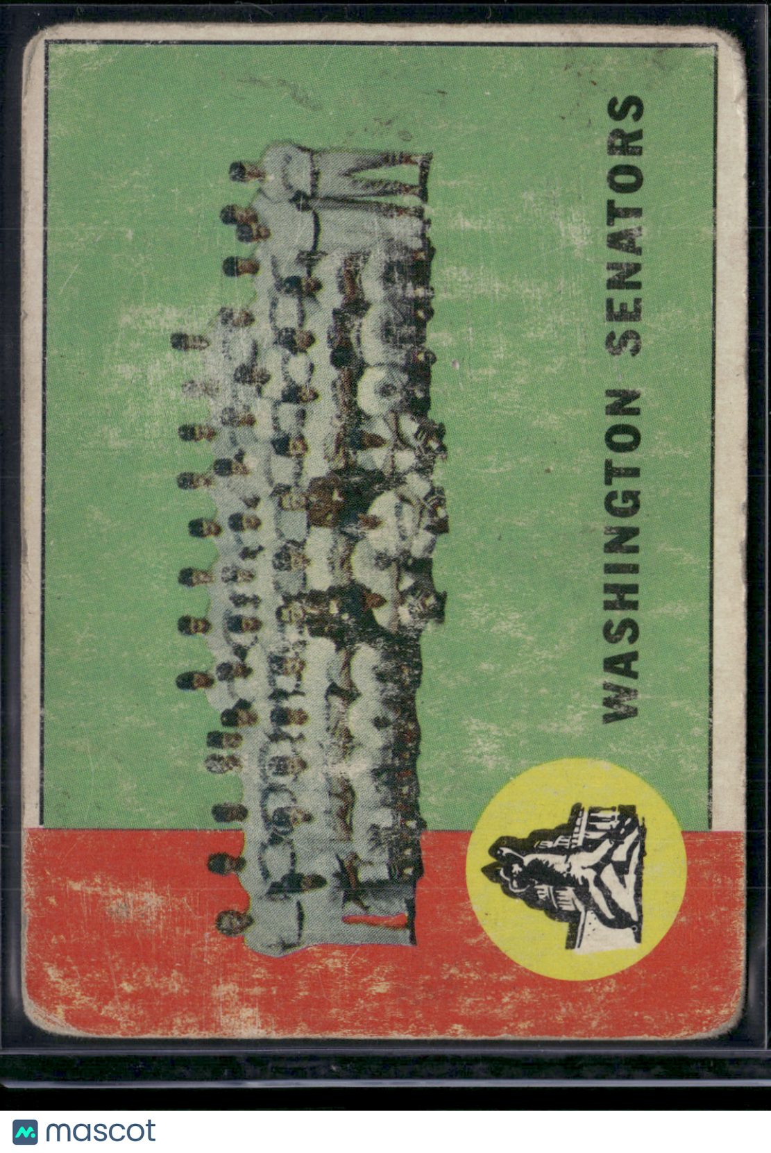 1963 Topps WASHINGTON SENATORS #131 Toning (Good)