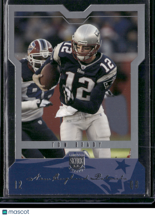 2004 Skybox Limited Edition TOM BRADY #26 (EX - Color Chipping)