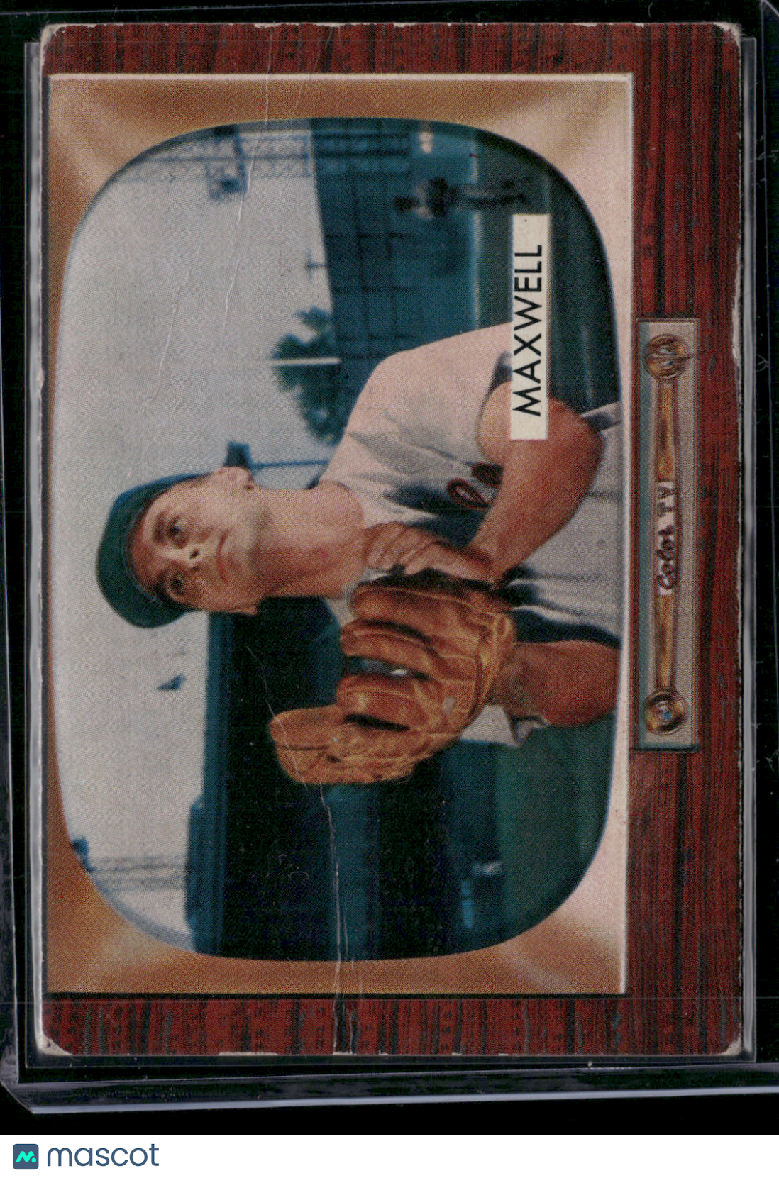 1955 Bowman CHARLIE MAXWELL #162