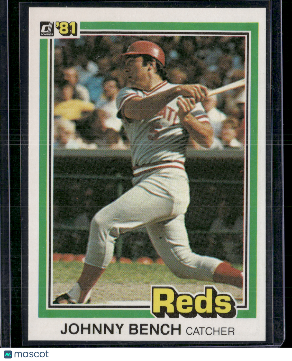 1981 Donruss JOHNNY BENCH #182 (NM)