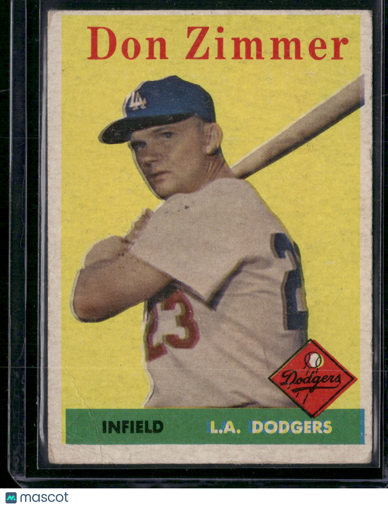 1958 Topps DON ZIMMER #77