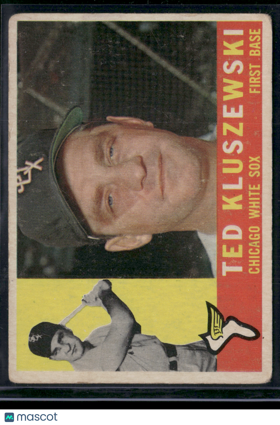1960 Topps TED KLUSZEWSKI #505