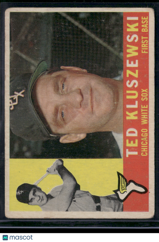 1960 Topps TED KLUSZEWSKI #505