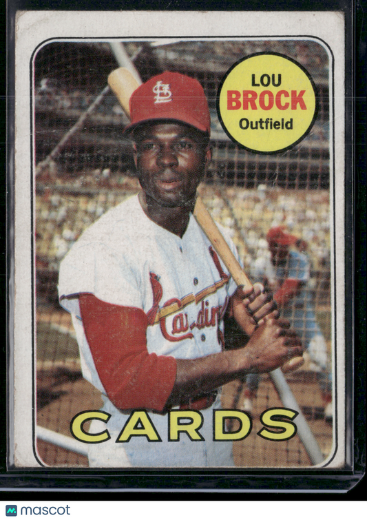 1969 Topps LOU BROCK #85
