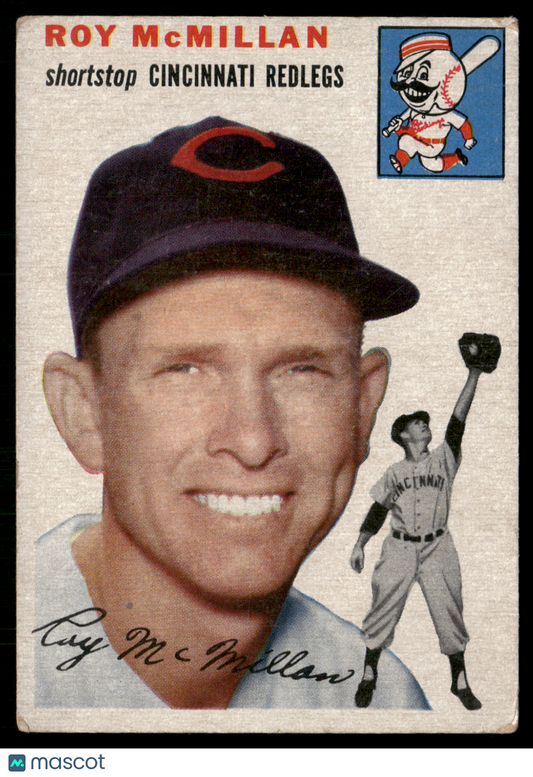 1954 Topps ROY MCMILLAN #120 (VG-VG/EX)