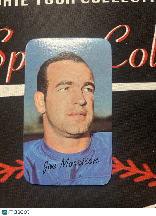 1970 Supers JOE MORRISON #27 (VG)