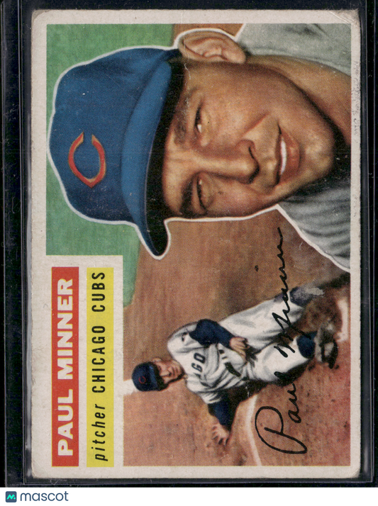 1956 Topps PAUL MINNER #182