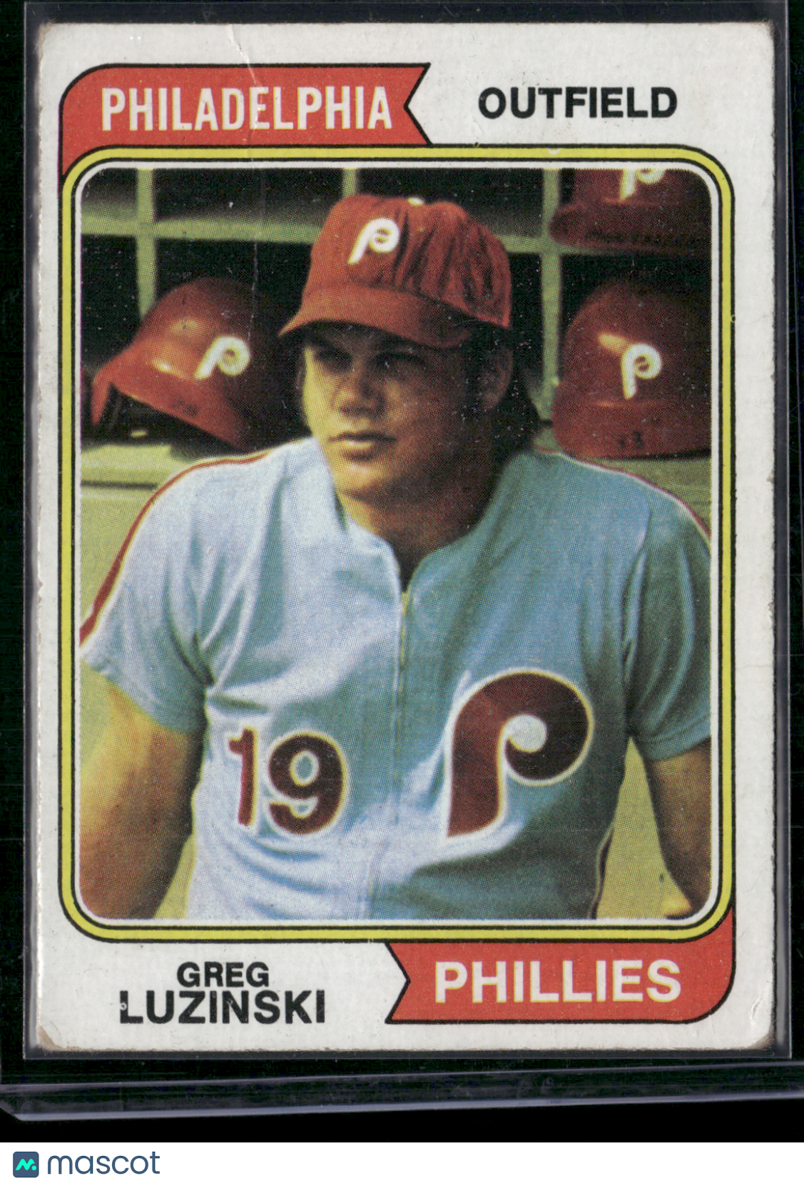 1974 Topps GREG LUZINSKI #360 Light Wrinkles (VG)