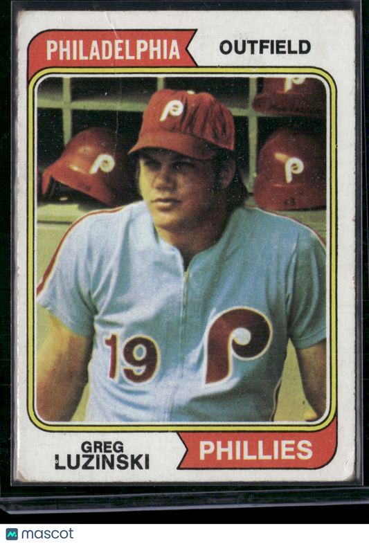 1974 Topps GREG LUZINSKI #360 Light Wrinkles (VG)