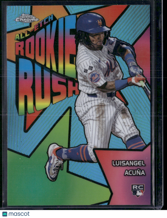 2025 Topps Chrome LUISANGEL ACUNA #CERR-11 All Etch Rookie Rush Rookie RC
