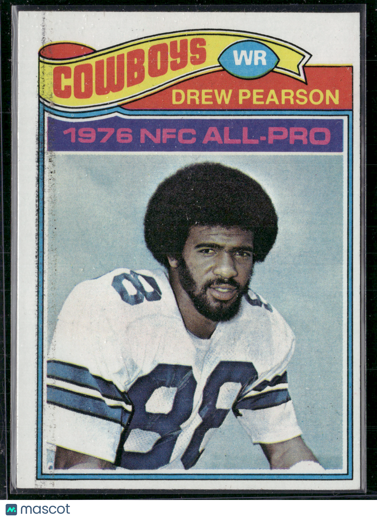 1977 Topps DREW PEARSON #130 Print Snow (EX)