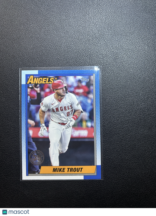 2025 Topps Series 1 MIKE TROUT #T90-1 1990