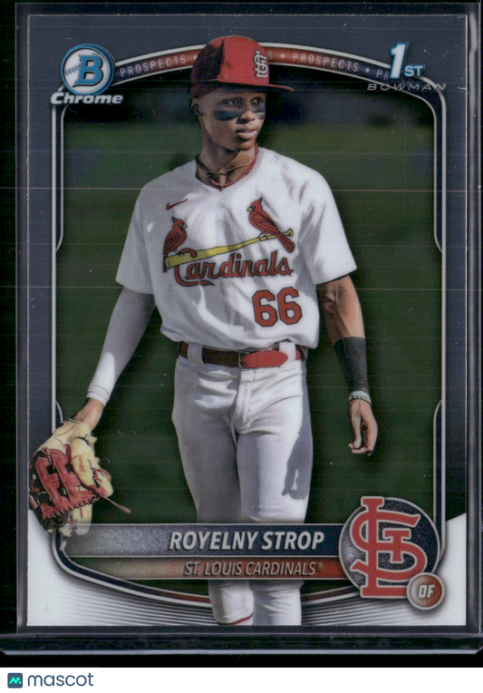 2025 Bowman Chrome ROYELNY STROP #BCP-221 Chrome 1st Bowman