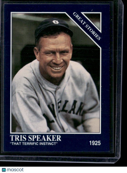 1993 Conlon Collection TRIS SPEAKER #18 In Color (EX)