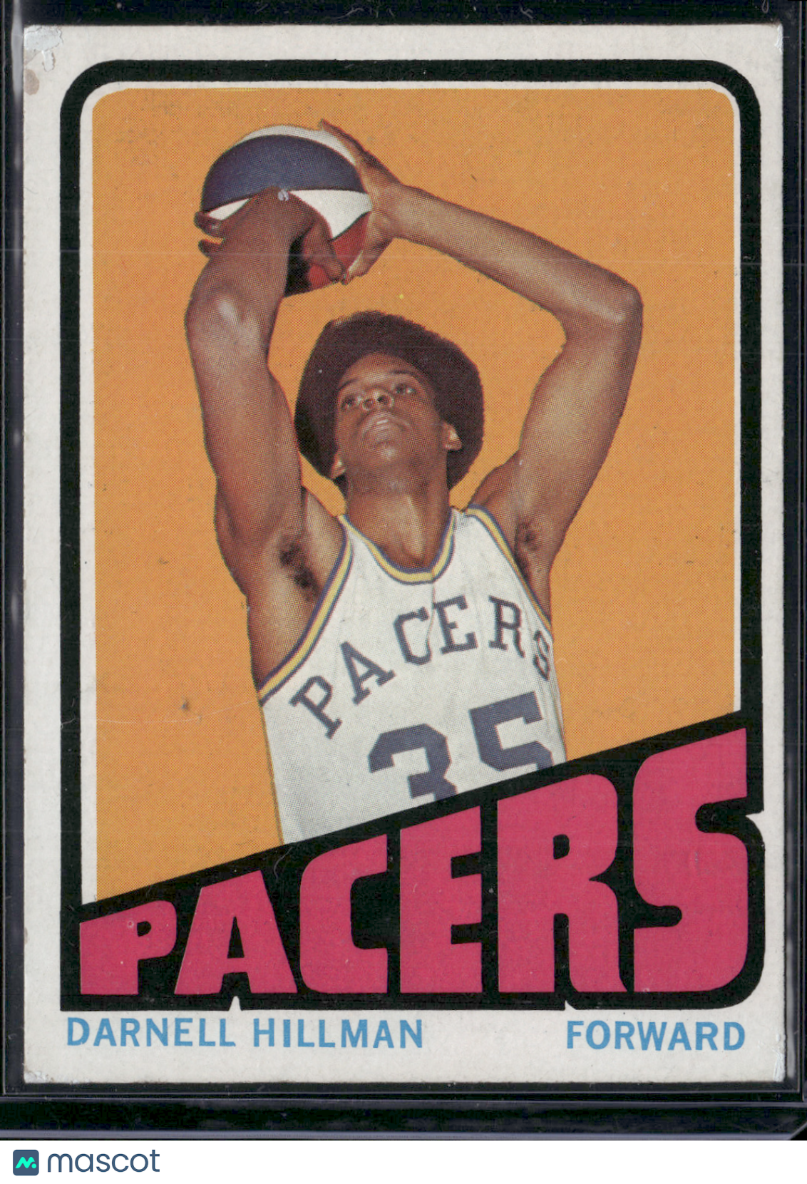1972 Topps DARNELL HILLMAN #236