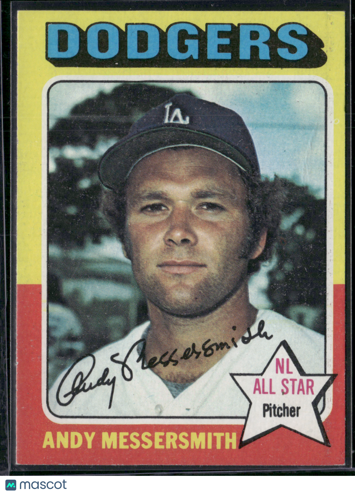 1975 Topps ANDY MESSERSMITH #440 (VG)