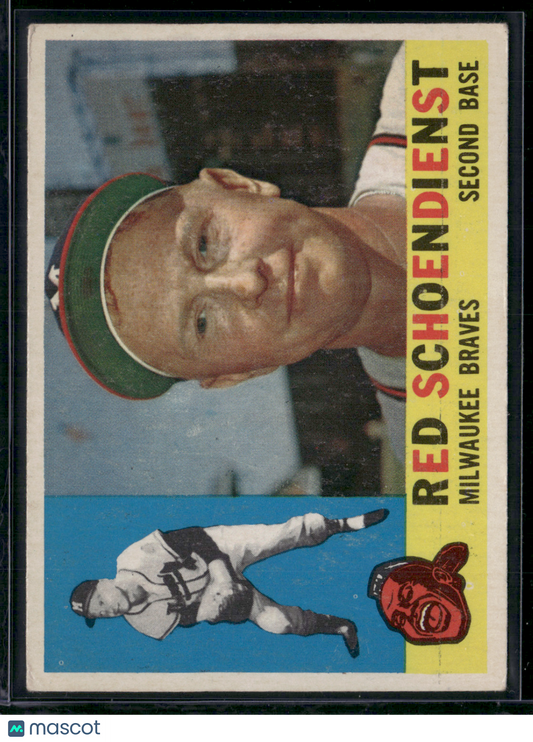 1960 Topps RED SCHOENDIENST #335