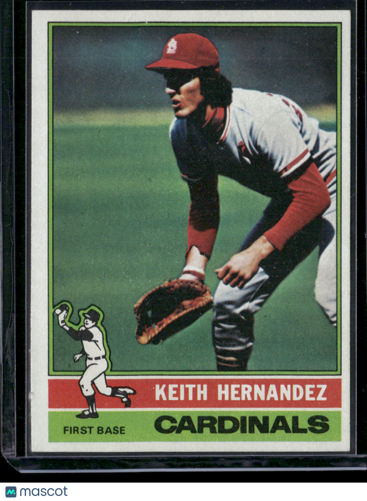 1976 Topps KEITH HERNANDEZ #542 (VG-EX)