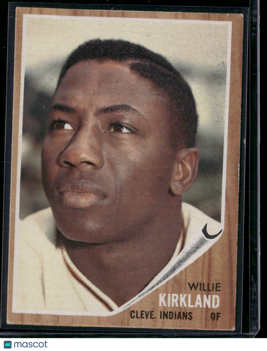 1962 Topps WILLIE KIRKLAND #447 (VG)
