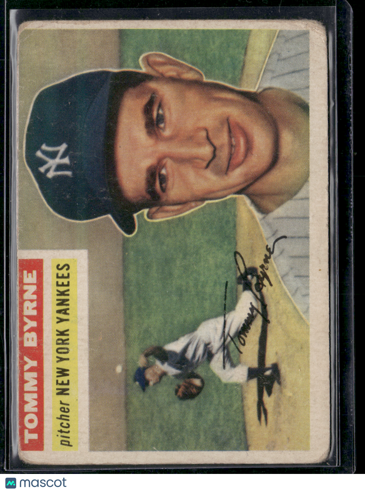 1956 Topps TOMMY BYRNE #215