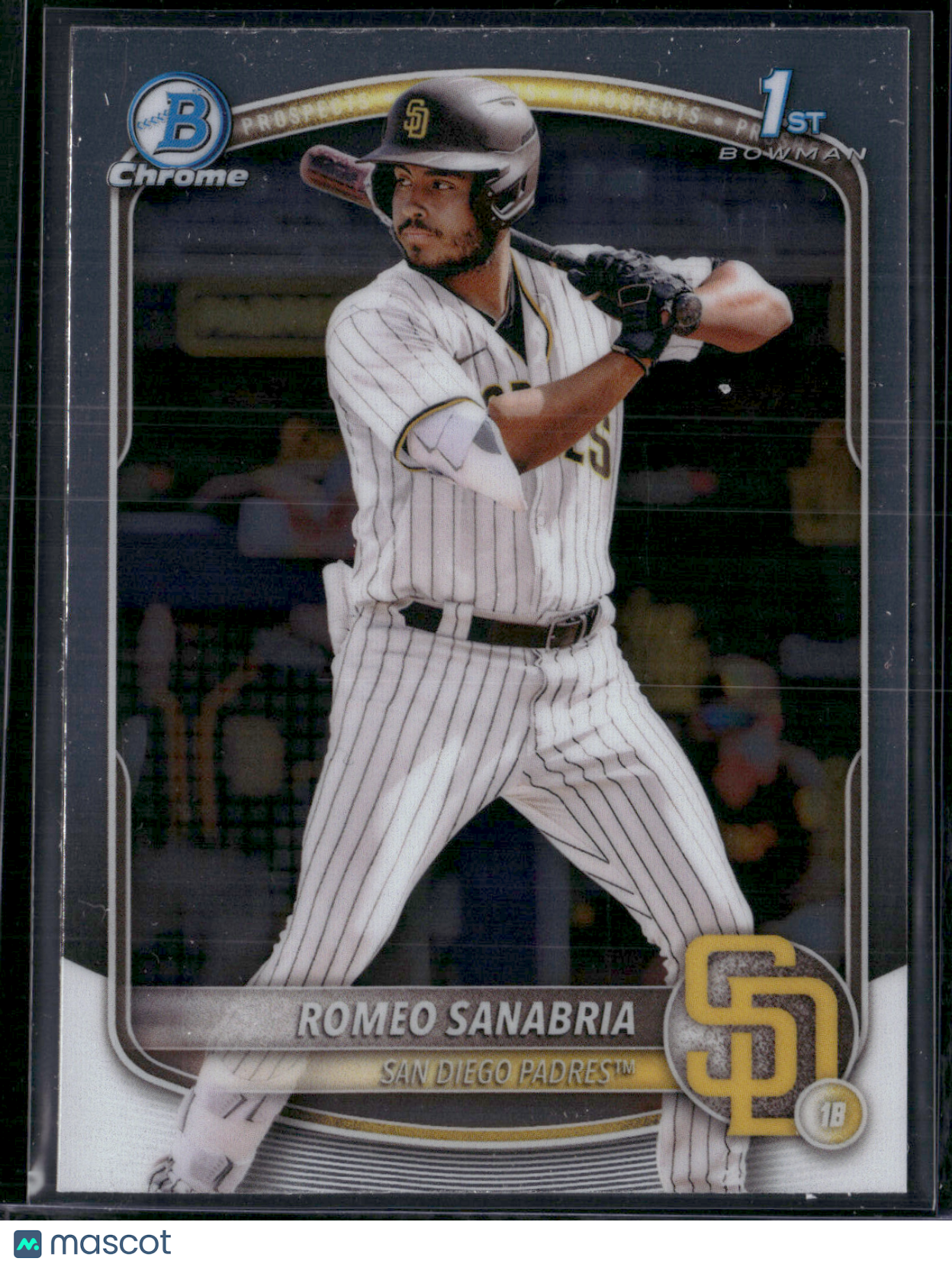 2025 Bowman ROMEO SANABRIA #BCP-3 1st Bowman Chrome