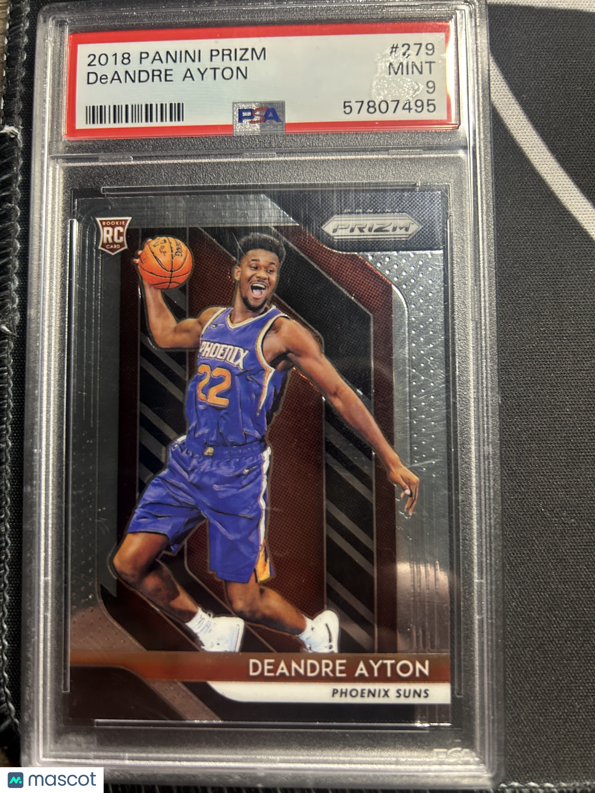 2018 Panini Prizm DEANDRE AYTON #279 PSA 9 Rookie RC