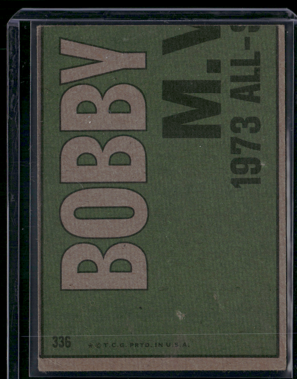 1974 Topps BOBBY MURCER/PETE ROSE #336 All Star Left Fielders(VG)