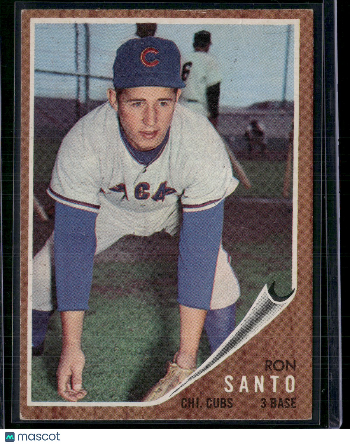 1962 Topps RON SANTO #170 Light Wrinkle (VG/EX)