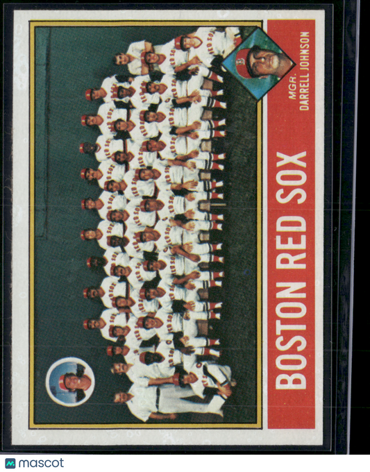 1976 Topps BOSTON RED SOX #118 (EX-EX/MT)