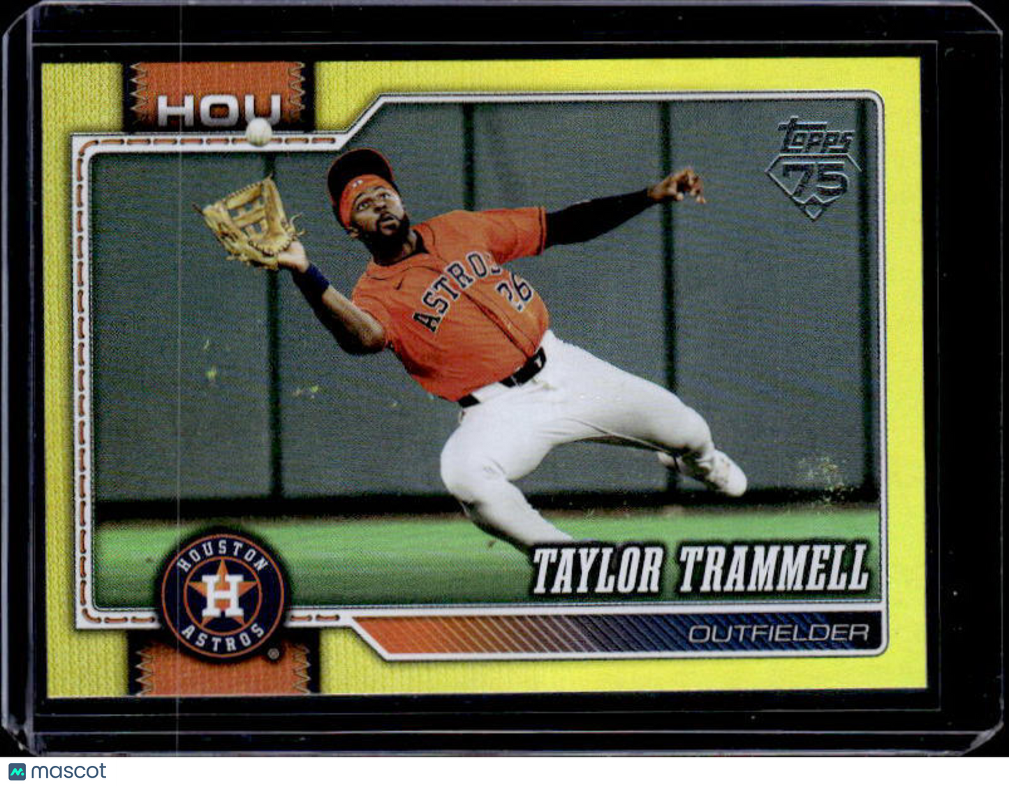 2026 Topps Series 1 TAYLOR TRAMMELL #124 Yellow 290/399