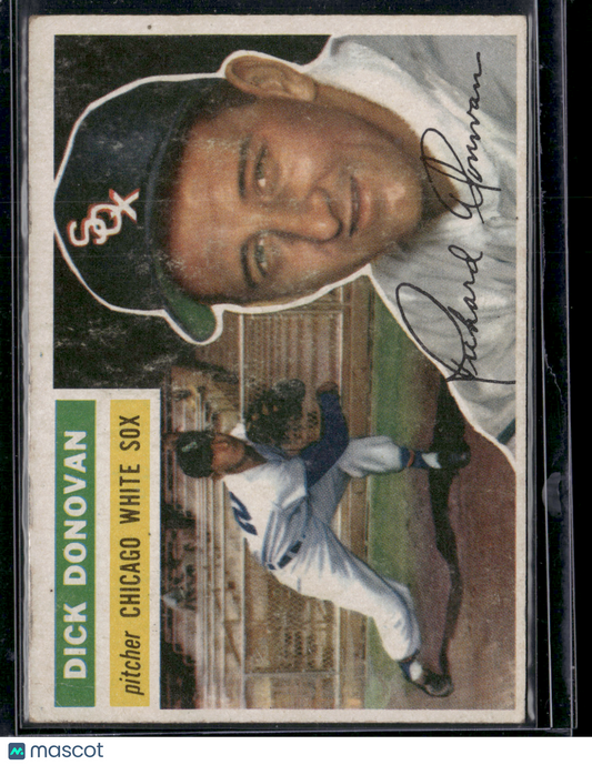 1956 Topps DICK DONOVAN #18