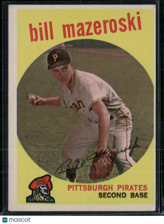 1959 Topps BILL MAZEROSKI #415 (VG/EX)