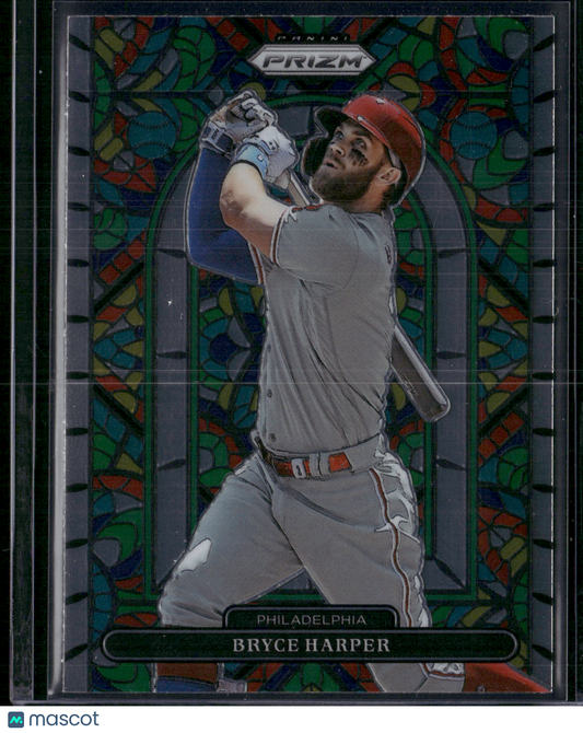 2022 Prizm BRYCE HARPER #SG-4 Stained Glass
