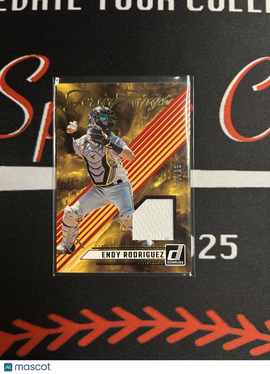 2024 Donruss ENDY RODRIGUEZ RC 85/99 #JK-ER Jersey Kings