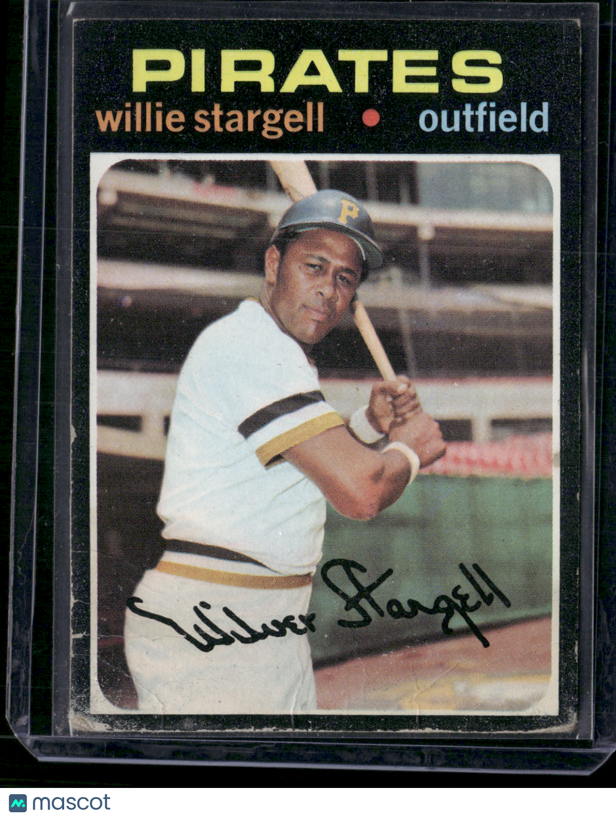 1971 Topps WILLIE STARGELL #230 Crease (Good)