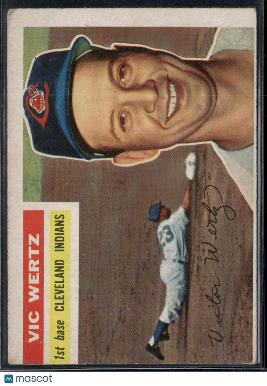 1956 Topps VIC WERTZ #300