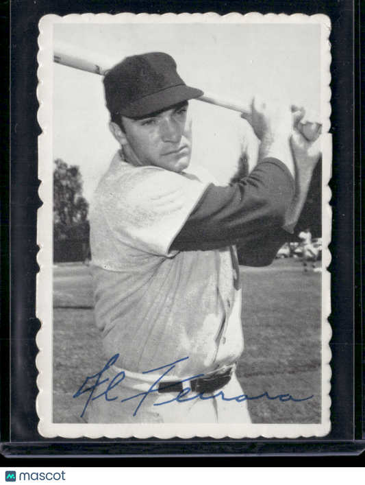 1969 Deckle AL FERRARA #30 Light Wrinkles on Back (VG)