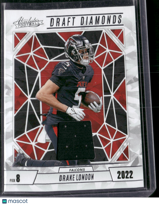 2024 Absolute Football DRAKE LONDON #DDJ-DLN Draft Diamonds Relic