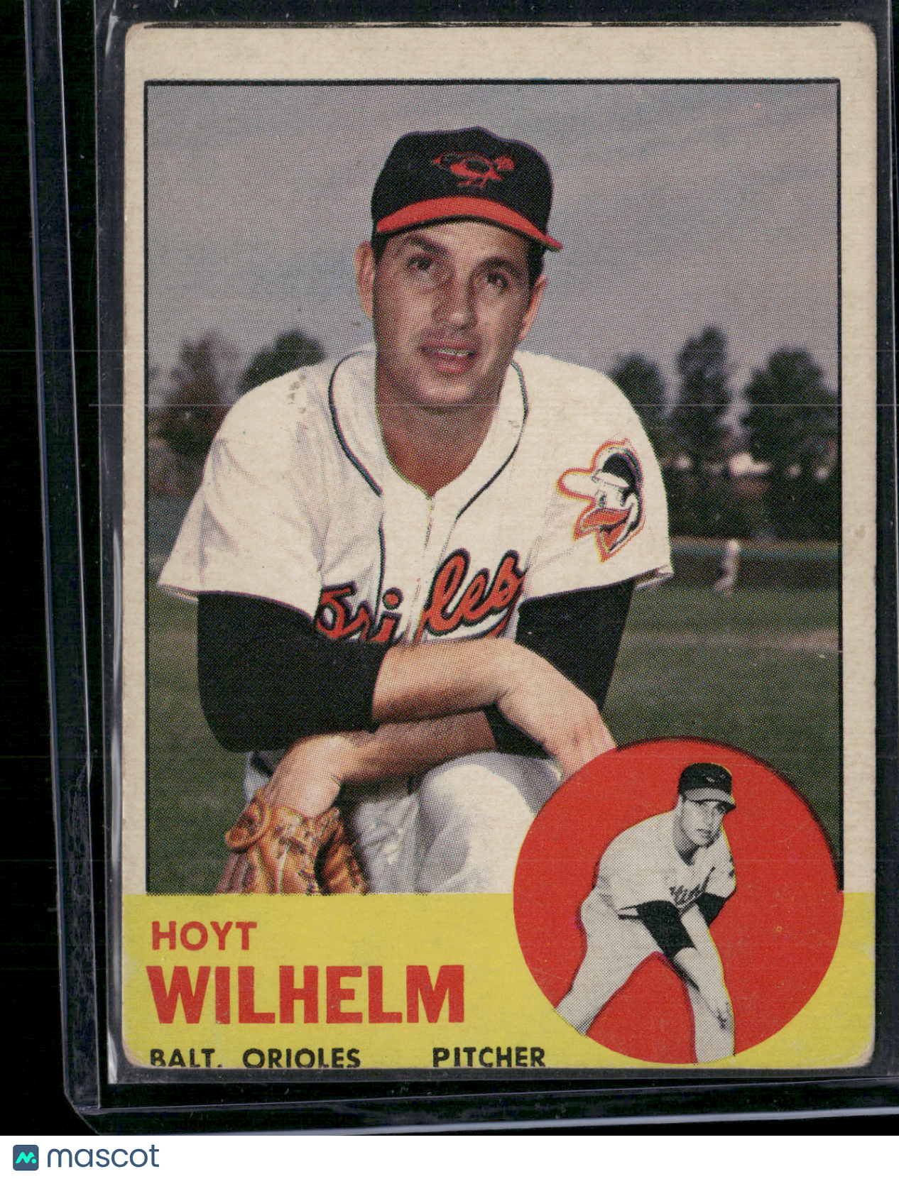 1963 Topps HOYT WILHELM #108