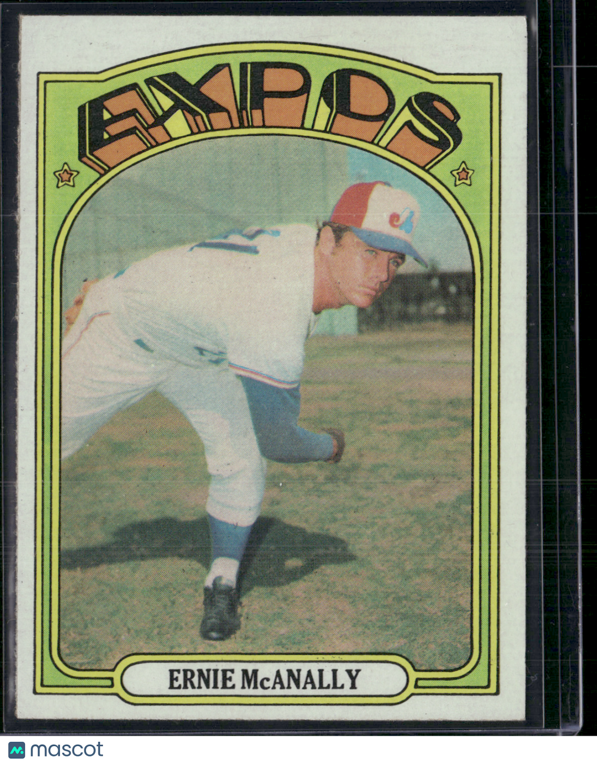 1972 Topps ERNIE MCANALLY #58 (EX)
