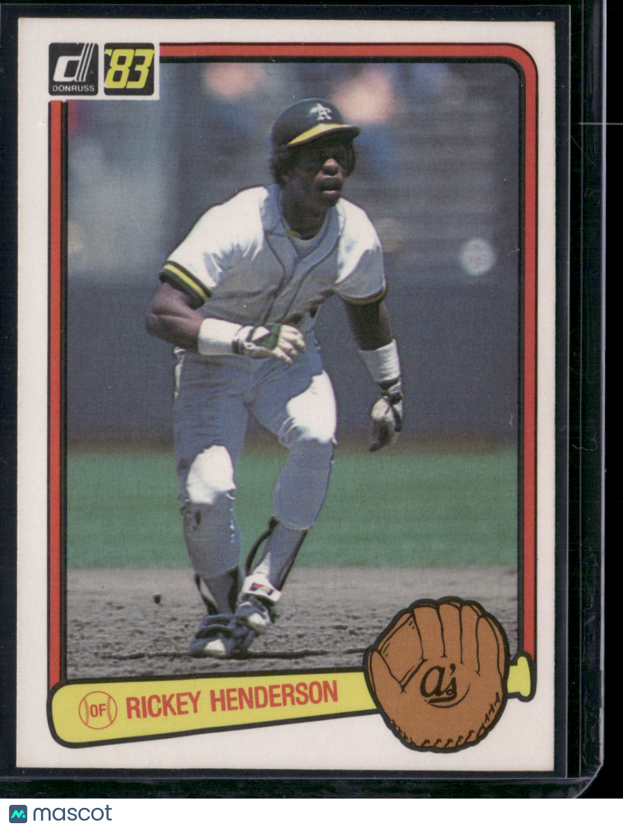 1983 Donruss RICKEY HENDERSON #35 (NM)