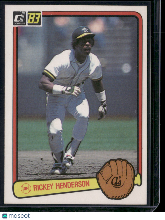 1983 Donruss RICKEY HENDERSON #35 (NM)