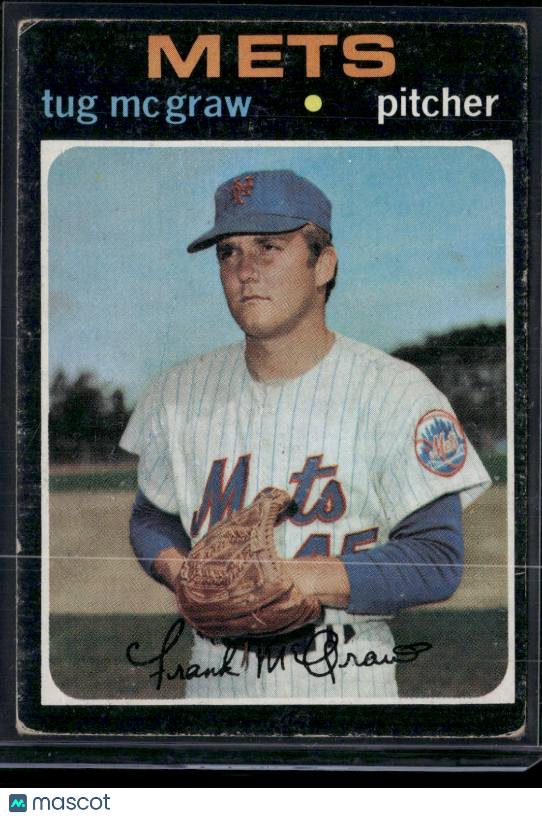 1971 Topps TUG MCGRAW #618 Light Wrinkle (VG)