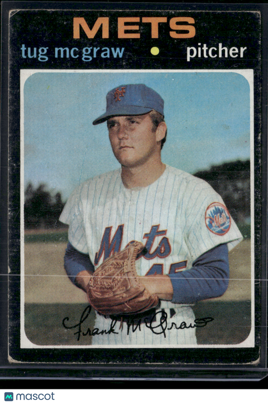 1971 Topps TUG MCGRAW #618 Light Wrinkle (VG)