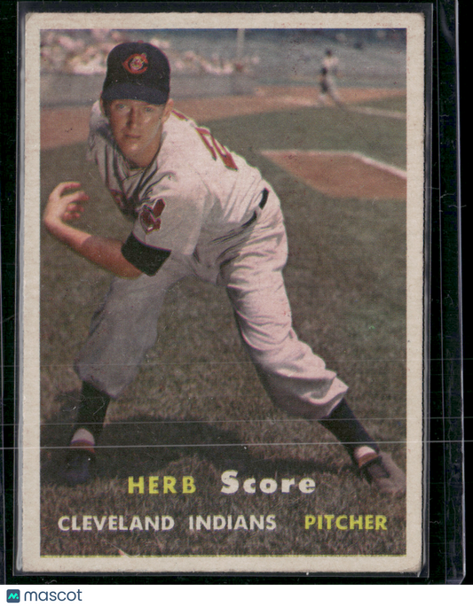 1957 Topps HERB SCORE #50 (VG-VG/EX)