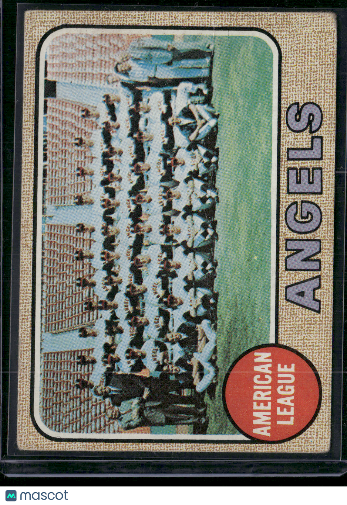 1968 Topps CALIFORNIA ANGELS #252 (VG-VG/EX)