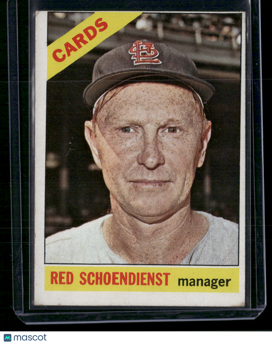 1966 Topps RED SCHOENDIENST #76