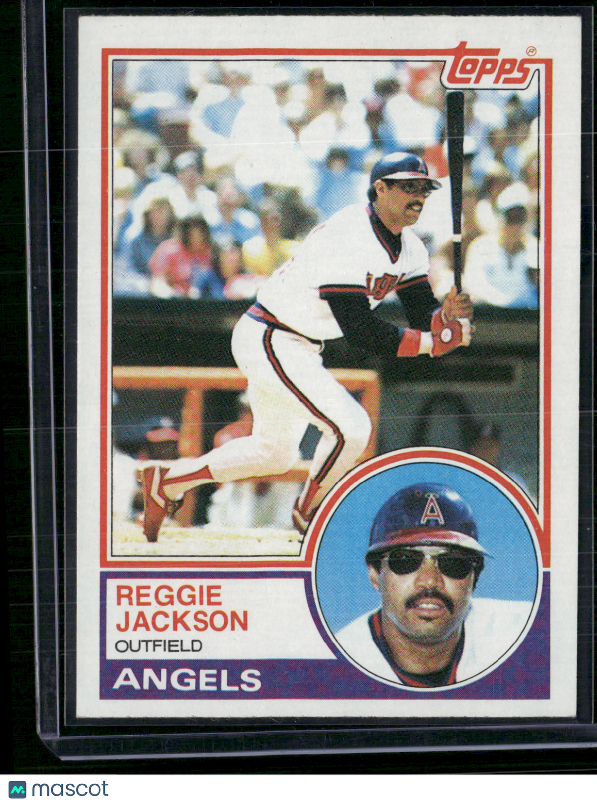 1983 Topps REGGIE JACKSON #500 (NM)