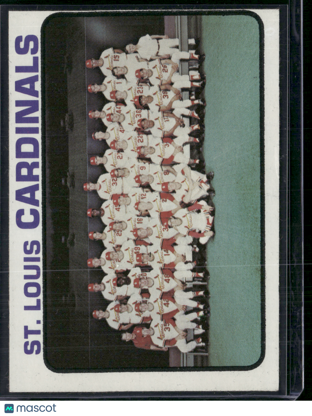 1973 Topps ST. LOUIS CARDINALS #219 (EX-EX/MT)